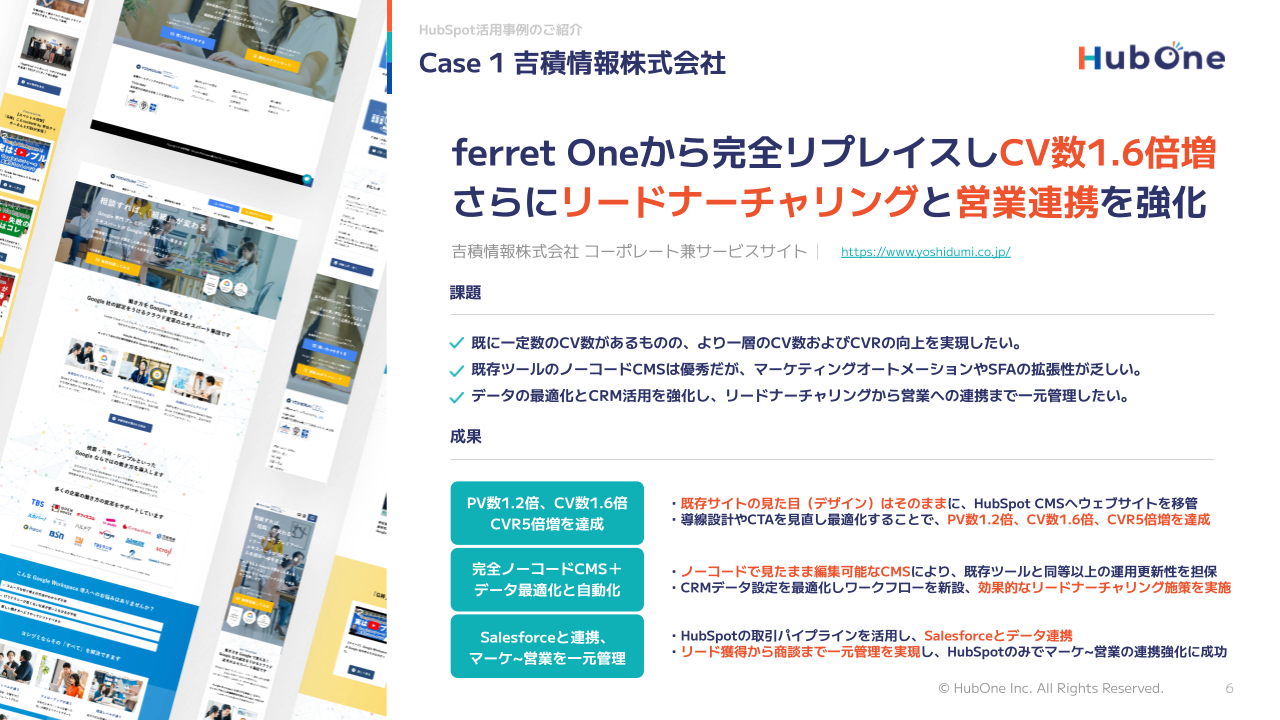 HubSpot活用事例集